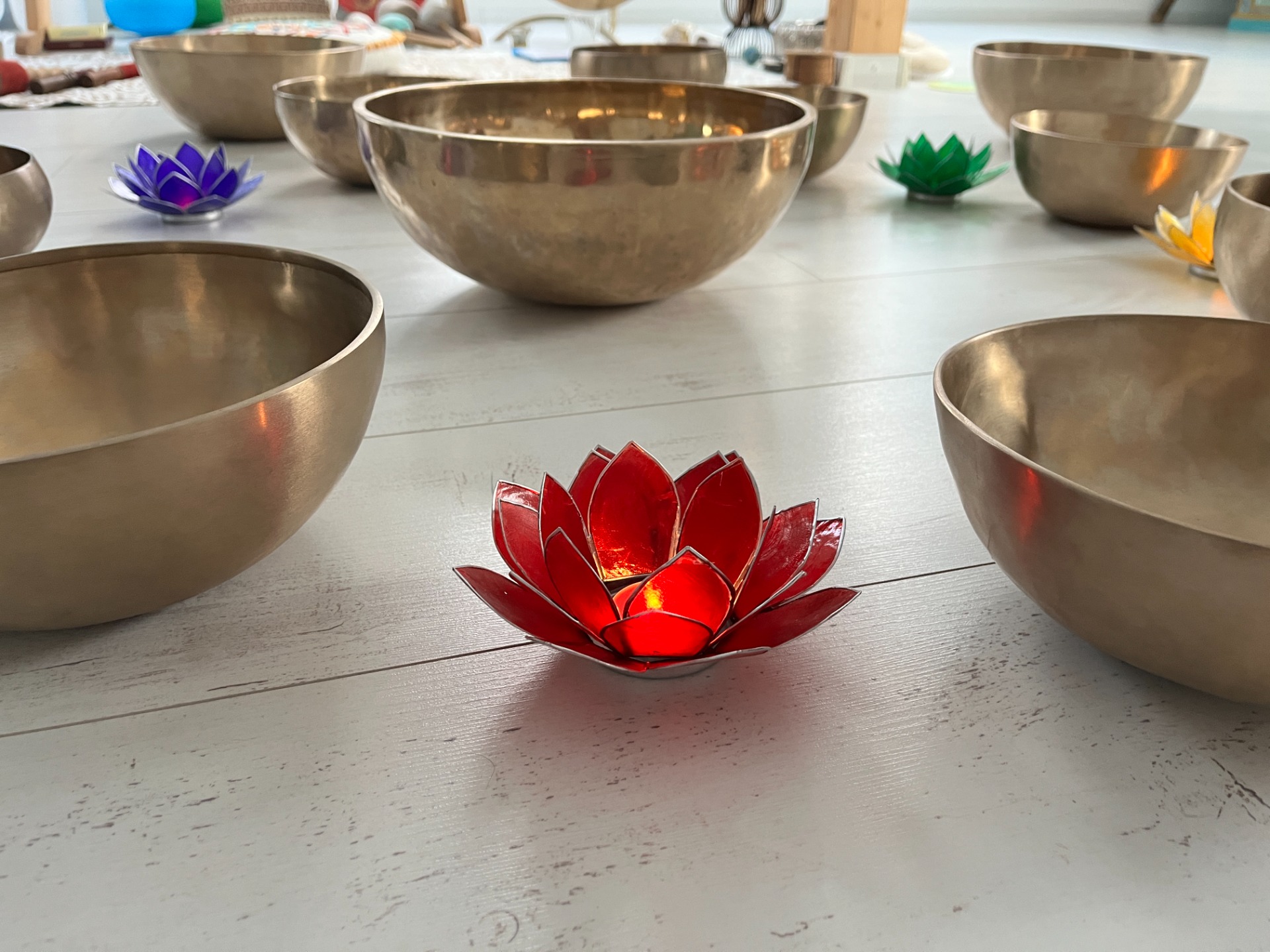 Csakrák hangolása hangtálakkal